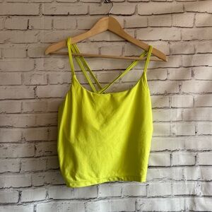 Lime Strappy Tank Top for Women
